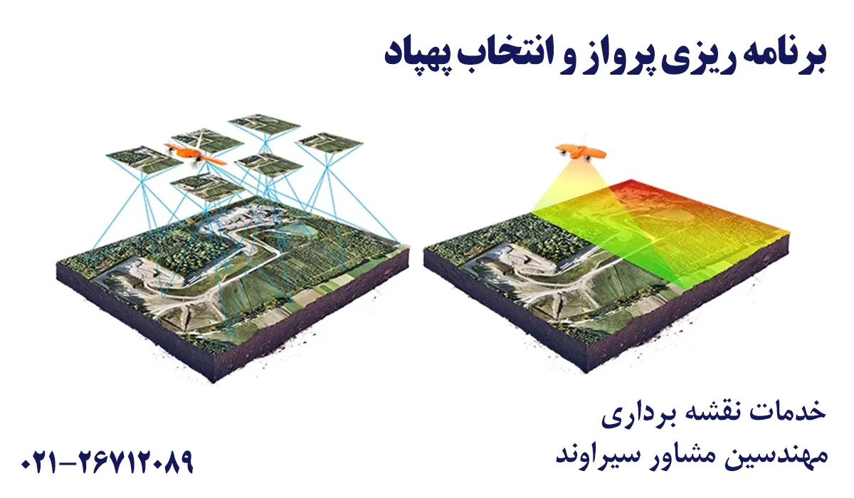 توپوگرافی با پهپاد